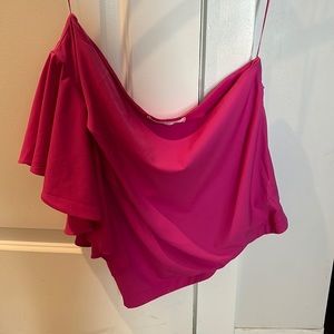 Pants Store Pink One Shoulder Top